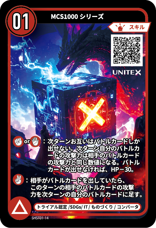 MCS1000シリーズのカード